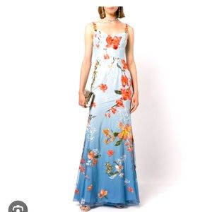 Marchesa NOTTE evening dress never worn with tags .